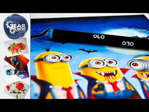 New OLO Markers Artwork | The Minions At Halloween | Minions