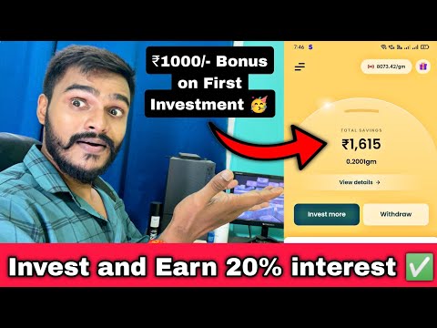 Best App for Investment Earn 20% Profit on your Money | Best App to safely invest your Money