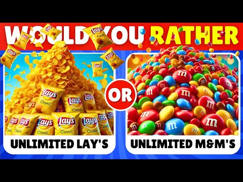 Would You Rather? Snacks & Junk Food Edition 🍔🌭