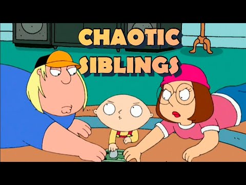 Chaotic Sibling Moments of Chris, Meg and Stewie | Family Guy