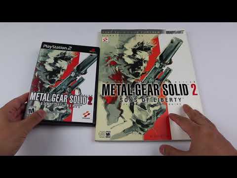 PS2 Classics: Metal Gear Solid 2 - Sons of Liberty PS2 Unboxing and Strategy Guide