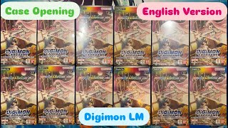 Digimon Card Game Special Limited Set English Ver. LM Case Opening X12 Boxes