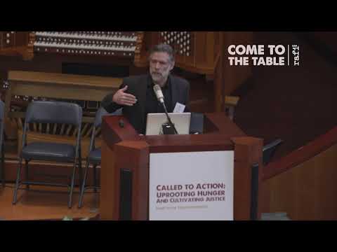 Dr. Eric Holt-Giménez at the 2019 Come to the Table Conference