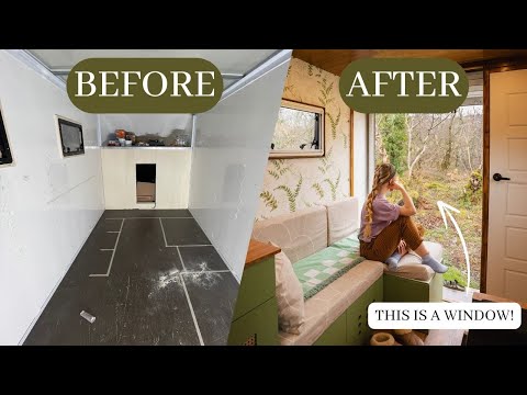 Van Build: FULL Conversion Timelapse From START to FINISH | Van Life