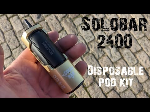 SoloBar | 2400 Disposable pod kit