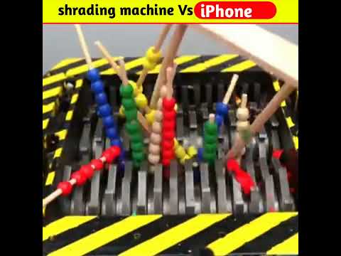 amazing hydraulic machine video | iphone vs hydraulic machine #shorts #viralshorts #shortvideo #fact