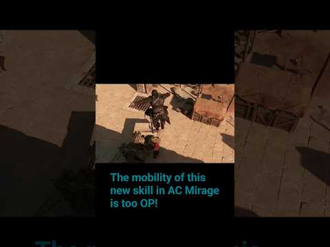 The mobility of this new skill in Mirage is too OP! #gameplay #mirage #stealth #assassinscreed