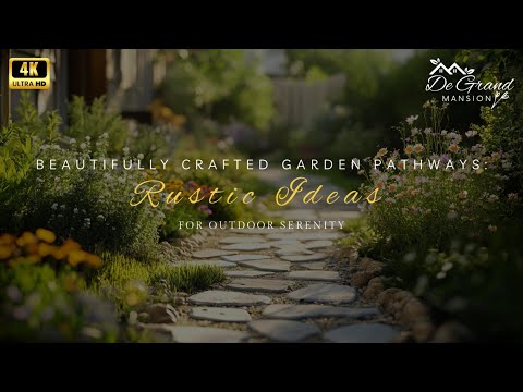 Beautifully Crafted Garden Pathways: Rustic Ideas for Outdoor Serenity