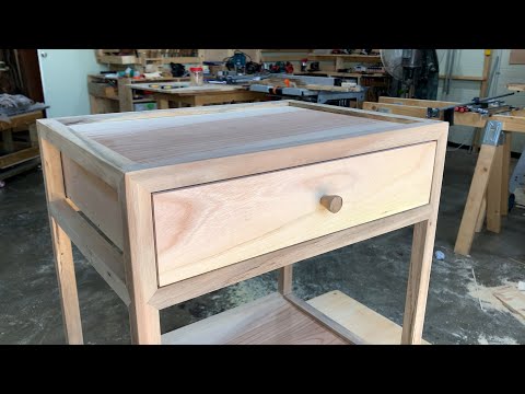 Traditional Wood Joint Drawer Table / Woodworking