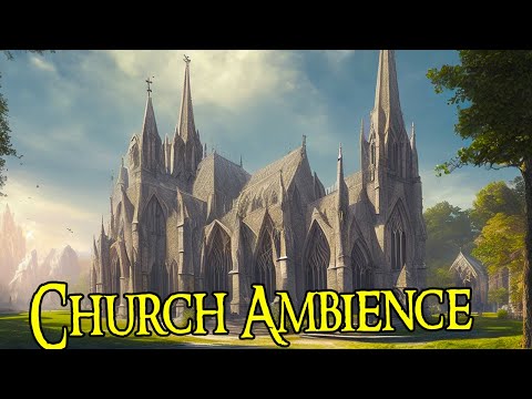 Relaxing Church Ambience Sound Quiet Church Sounds, Choir Practices, Footsteps And More.