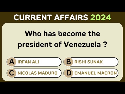 Current Affairs 2024 | General knowledge Questions & Answers