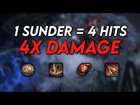 Sunder is EVEN MORE BROKEN with Aftershocks than I thought...