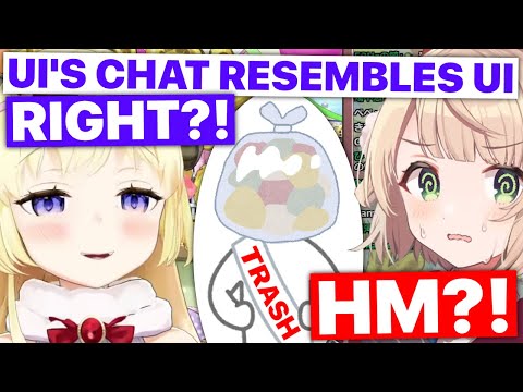 Watame: Ui's Chat Resembles Her, Right? Ui: .......... (Shigure Ui & Watame / Hololive) [Eng Subs]