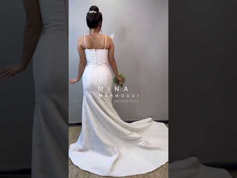 مزون مینا محمودی. Wedding dress by Mina Mahmoudi فساتين زفاف