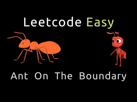 Ant On The Boundary - Python - Leetcode 3028