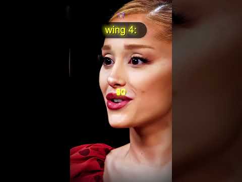 Ariana Grande's Reaction To Every Wing On Hot Ones 🍗