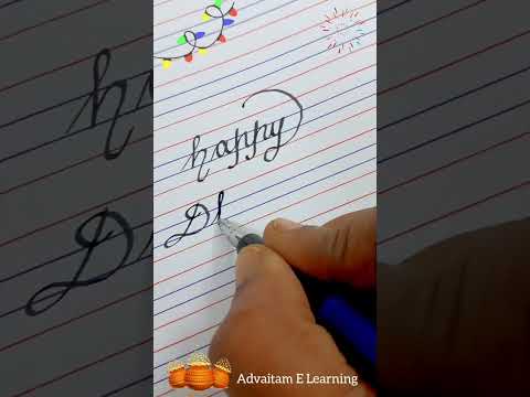 Happy Dhanteras, dhanteras 2024 greetings #shorts #cursivewriting #shouts whatsapp status video