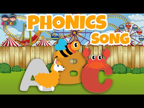 Phonics Song for Toddlers - ABCs Song - ABC Alphabet Song for Children - ABC Phonics Song - KIDDIKOO