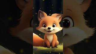 Goodnight Wishes🦊 - Calming Bedtime Stories for Toddlers and Babies #shorts #youtubeshorts