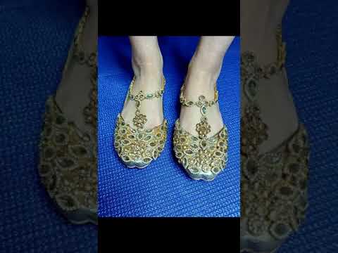 Silver and Golden Khussay with attached Payel