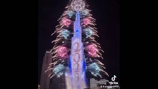 New year Fireworks in Dubai 2023