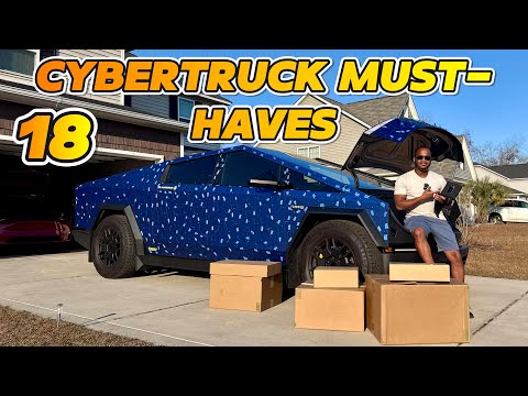 18 Cybertruck Accessories You Didn’t Know You Needed! 🤯