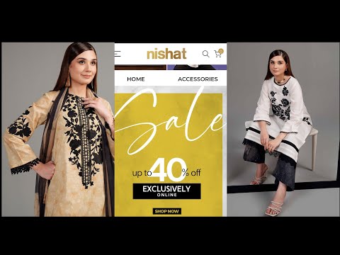 😀@NishatLinenofficial sales upto 40%😃