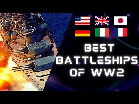 TOP 10 Best Battleships of WW2 | Battleship Clashes