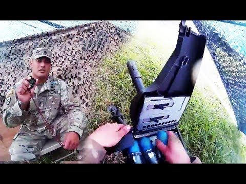 How to operate the MK 19 40mm Grenade Launcher (POV)