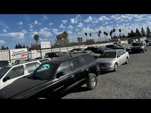 Project Cars for sale at Ipullupull Junkyard in Sacramento California