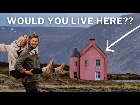 This is ABANDONED?!  Fairytale Pink House in The UK 🇬🇧