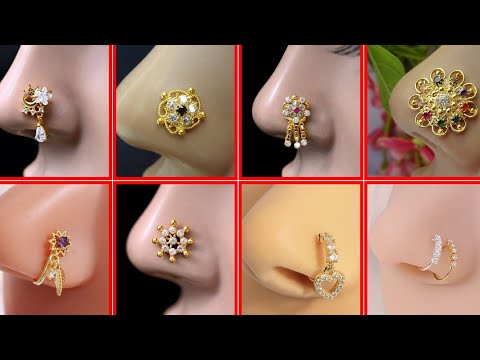 Stainless Steel Cubic Zirconia Decor Nose Stud Body Jewelry Gift For Women (2024)