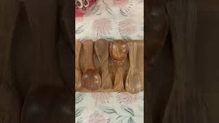 Wooden Spoon | #ytshorts #kitchen #viral #meesho #spoons #kitchenitems #holisale |