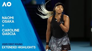 Naomi Osaka v Caroline Garcia Extended Highlights | Australian Open 2025 First Round