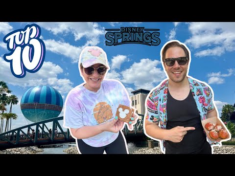 Top 10 BEST Disney Springs Snacks! And Where to Find Them | Walt Disney World