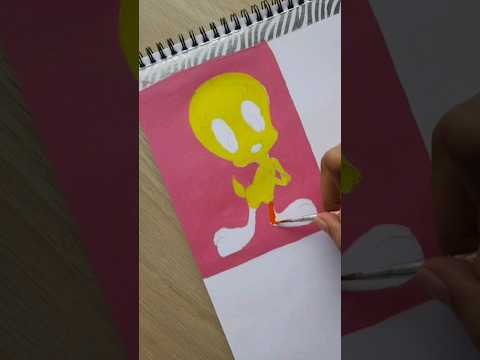 Looney Tunes Character| Part 1|#tweety #tweetypainting #tweetyart #looneytunes #tweetybirdart