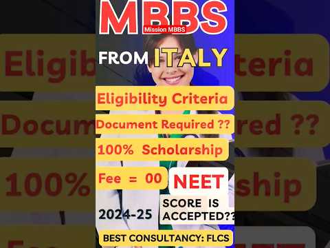 MBBS in italy | Imat registration #mbbsabroad  #studyinitaly #shorts #shortindia