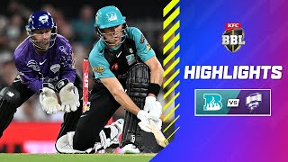 Brisbane Heat v Hobart Hurricanes Match Highlights | #BBL14