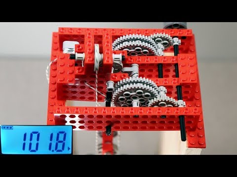 Testing Lego gear and pulley systems - part 1