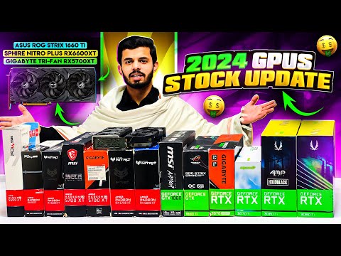 Latest Graphic Card Price in Pakistan 2024!😍🔥Used GPU Prices | Stock Update at Redtech Gaming Store