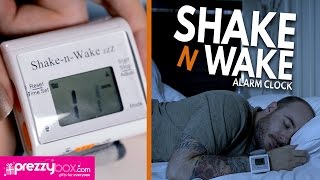 Shake N Wake Silent Alarm Clock - Rise & Shine