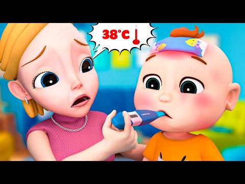 Sick Song | PulkaCoco Nursery Rhymes & Kids Songs