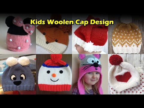 Kids Woolen Cap Designs | Baby Cap Design | Woolen Topi