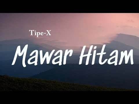 Tipe-X - Mawar Hitam Lyrics Video