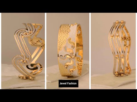 Light Weight Gold Bangle Designs || Simple Gold Bangle Designs