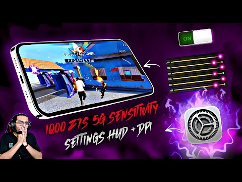 AFTER OB44 UPDATE: IQOO Z7S 5G HUD + SENSITIVITY + DPI FOR 90% HEADSHOT RATE 🚀