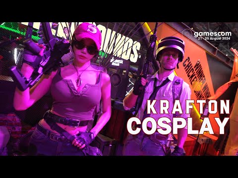 2024 Gamescom !! Krafton Cosplay!! So Good! #krafton #gamescom2024