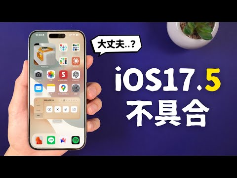 大丈夫..？ iOS17.5に不具合が見つかったのでご紹介します。