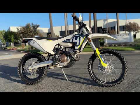 Pre-Owned 2021 Husqvarna FE 350 Street Legal Dual Sport Dirt Bike For Sale In Corona, CA