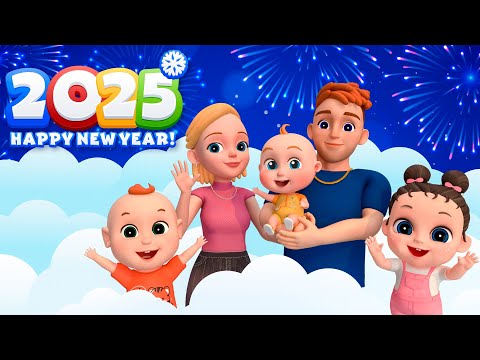 Happy New Year! | 2025 New Songs for Kids | PulkaCoco‬ Nursery Rhymes & Kids Songs